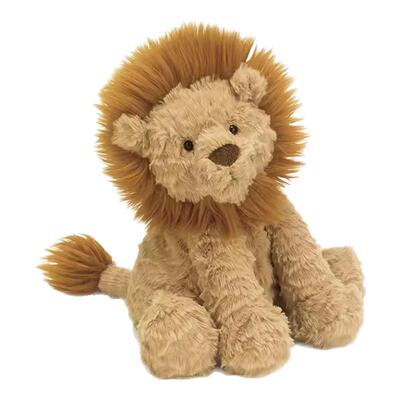 Jellycat波浪毛狮子毛绒玩具礼物
