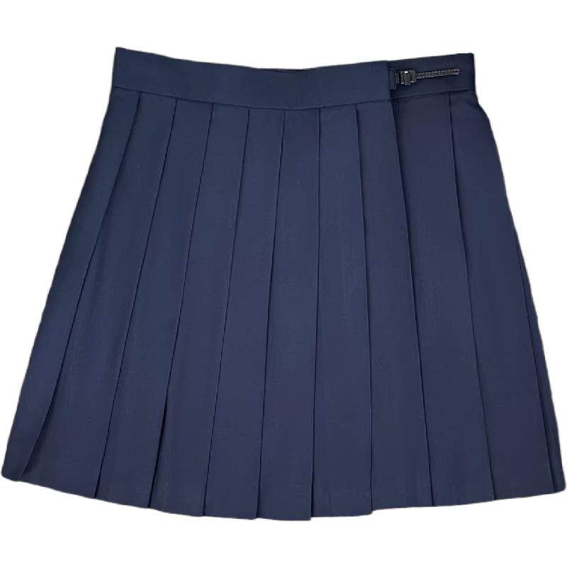 樱奈家纯色A字裙 原创日系百褶短裙学院风JK制服裙高腰显瘦显腿长