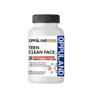 青少年净痘洁面胶囊内分泌失调淡化痘印控油祛痘粉刺Oppuland