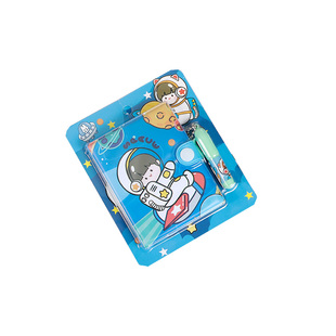 迷你带笔库洛米胶套记事本日记软抄本小学生文具用品口袋笔记奖品