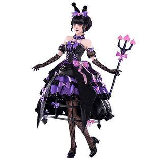 初兽猫 现货 第五人格cos服红夫人三丽鸥联动拉拉队员cosplay礼服