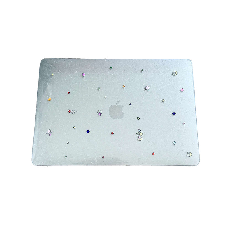 寻壳适用星光满天星macbookair保护壳13Pro8case苹果笔记本电脑保护套neo外壳pro女硬壳macpro14寸13透明简约