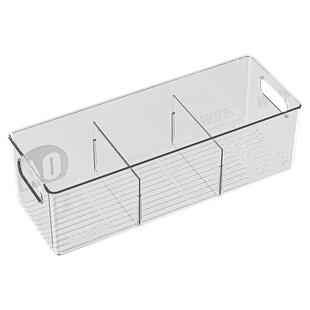 冰箱收纳盒抽屉式食品级保鲜盒零食饮料置物架厨房桌面台面储物盒