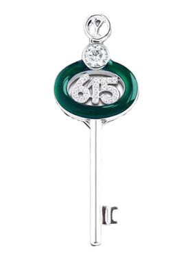 钥匙吊坠925纯银订制男女