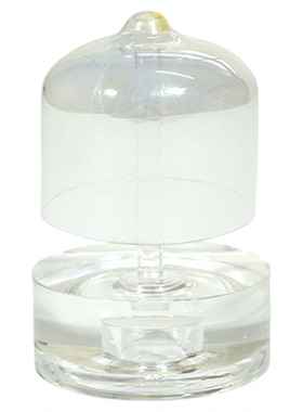 双头水晶碰铃冥想静心疗愈乐器钵音碗音疗芳香疗愈空间布置摆件