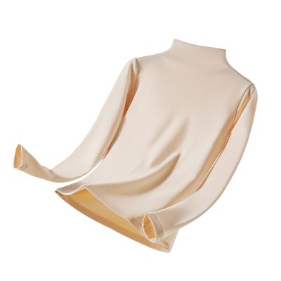 猫人半高领打底衫女2025新款上衣