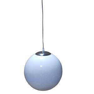 简约单头透明玻璃球吊灯酒楼会所咖啡服装理发店饭店吧台工业风灯