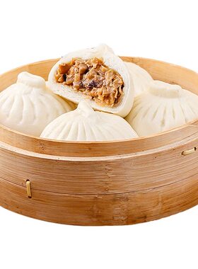 扬州特产大包子三鲜豆腐皮猪肉馅包子850g馒头速冻早餐半成品富字