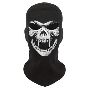 使命召唤幽灵面具GHOST全脸户外摩托车保暖面罩3D骷髅头套仇杀男