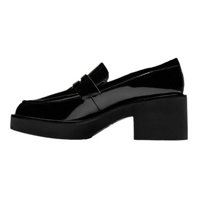 SW早春新款厚底乐福鞋女