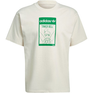 Adidas/阿迪达斯正品TINKERBELL三叶草男女休闲运动T恤GP3392