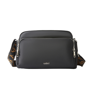salad Multi-Pocket尼龙斜挎包休闲相机包简约日常通勤单肩包女包