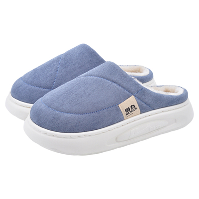 回力棉拖鞋男士秋冬季2025新款居家用厚底加绒保暖青少年毛毛拖鞋