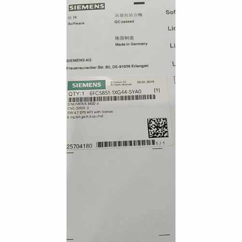 议价6FC5851-1XG44-4YA0适用