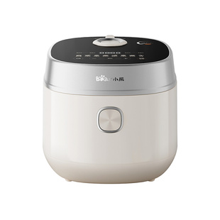 小熊电饭煲家用2到3到4人多功能电饭锅珐琅内胆低糖不粘煮饭锅