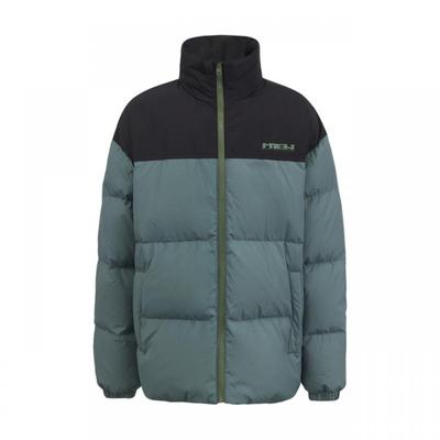 美特斯邦威新国标撞色拼接羽绒服