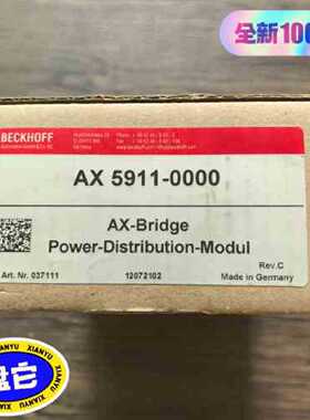 议价全新原装正品 BECKHOFF倍福 AX5911-0000