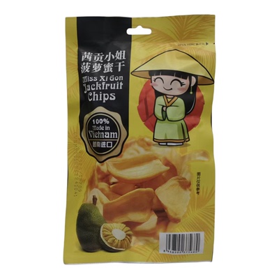 临期清仓  越南进口西贡小姐菠萝蜜果干60g袋脆脆蔬果蔬休闲小吃