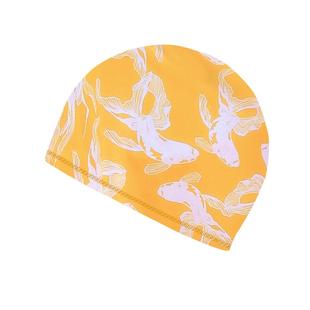 特步泳帽男女防水护耳长发布质泳帽成人专业游泳帽子时尚成人帽子