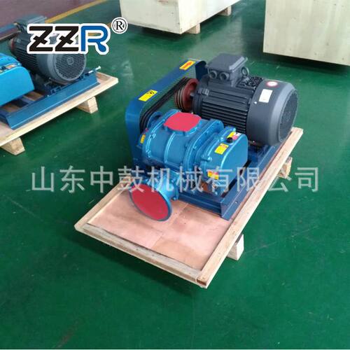 三叶罗茨鼓风机 生产厂家65主机头用于污水处理、水产养殖得噪音W