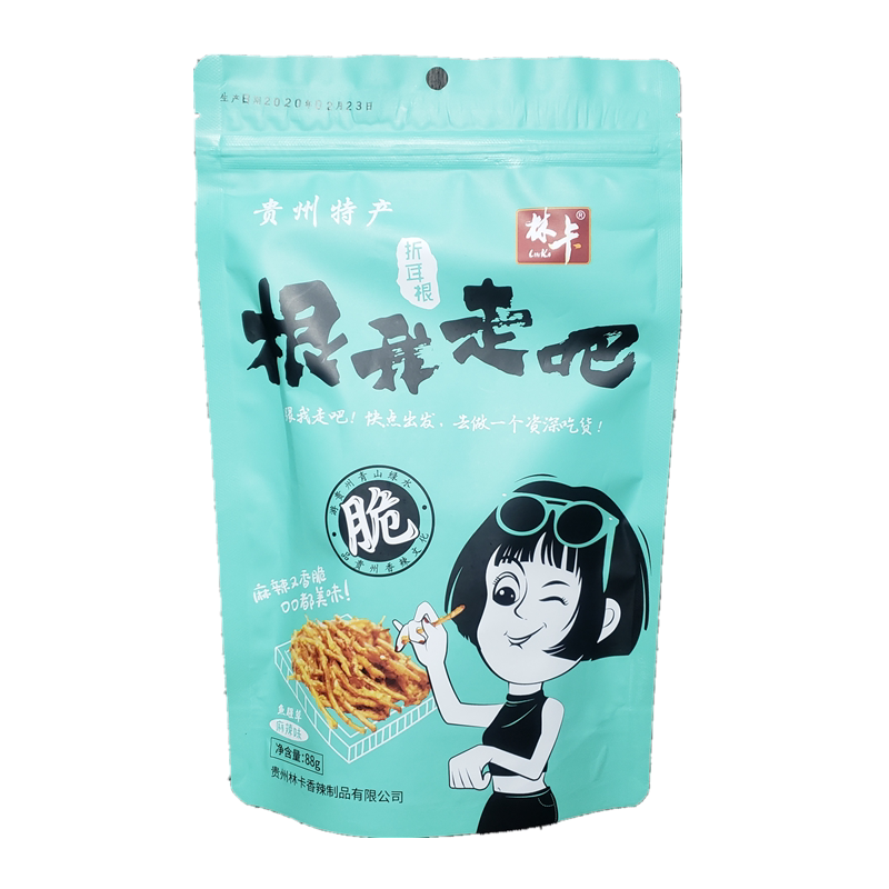 贵州特产油炸折耳根开袋即食