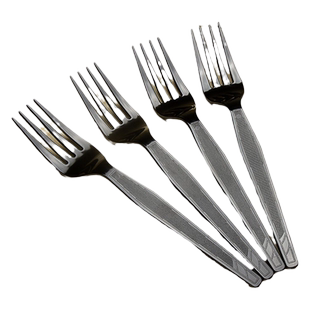 一次性叉子独立包装塑料水果叉加厚餐具叉沙拉叉蛋糕胶叉甜品叉