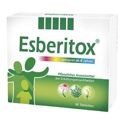 欧洲直邮德国药房Esberitox施保利通儿童感冒药90粒抗病毒流感
