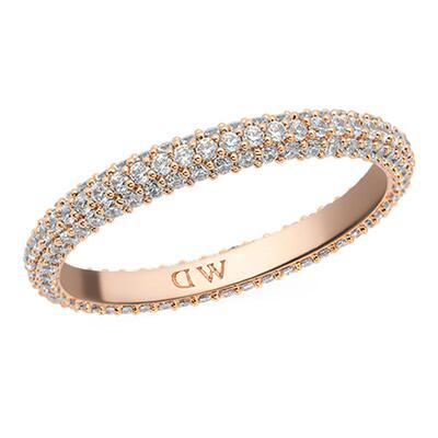 DW闪耀锆石密镶星耀戒指轻奢配饰