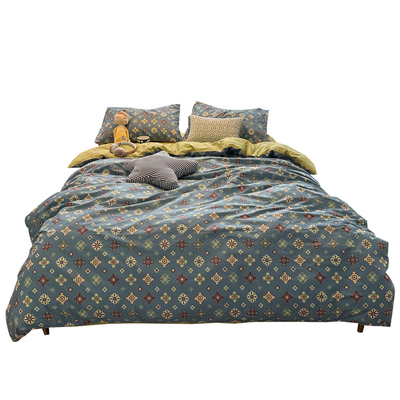 床单床笠三四件套全棉纯棉简约风