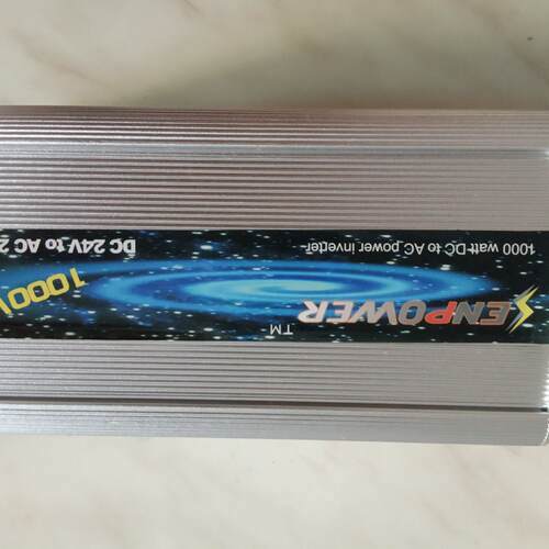议价ENPOWER大功率24VDC逆变器220VAC电源变压器1000W