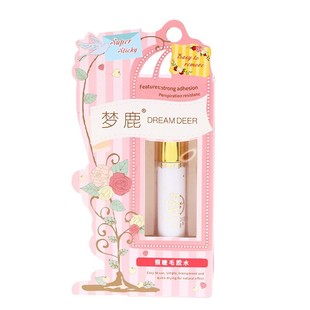 梦鹿假睫毛胶水持久超粘速干自己嫁接睫毛无甲醛防过敏温和不刺激