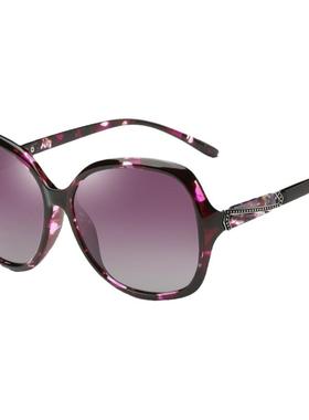 女士新款潮人大框开车复古墨镜