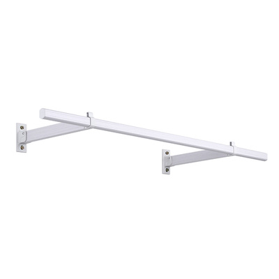 威尔森侧装壁挂晾衣杆铝合金耐用