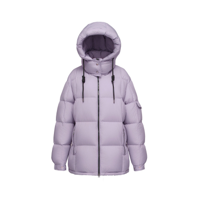 迈凯鹅95%白鹅绒羽绒服短款加长女款2024冬季新款官方旗舰店正品