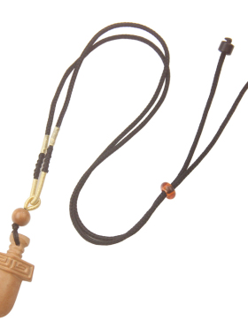 桃木刀宝剑斧子随身吊坠黑绳项链