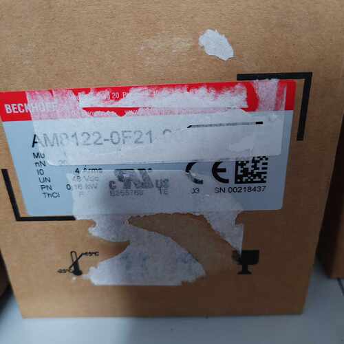 【询价】倍福伺服电机AM8122-0F21-0000三台，实适用