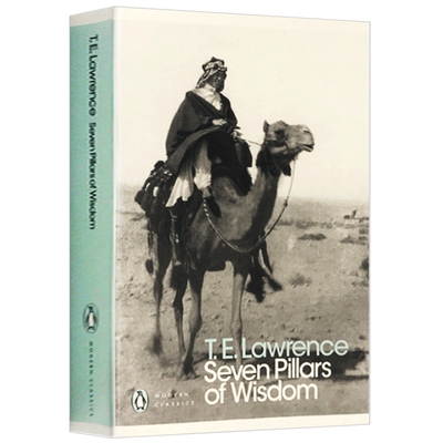 智慧七柱 英文原版 Seven Pillars of Wisdom 阿拉伯的劳伦斯电影原著 英语文学中伟大的现代史诗 英文版进口历史书籍正版
