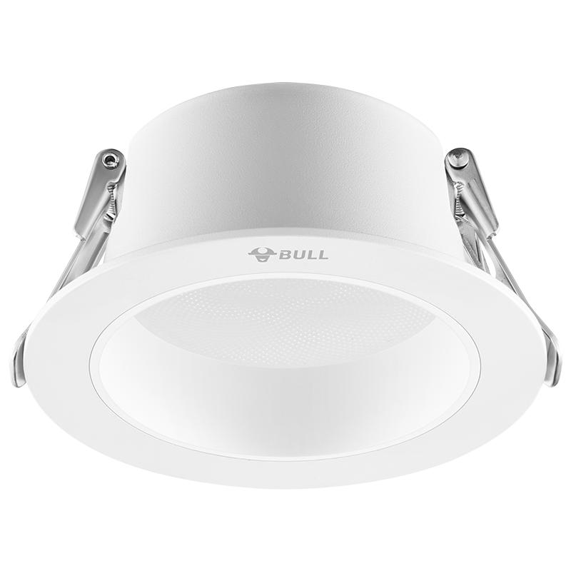 公牛防眩光嵌入式筒灯75mm射灯家用客厅孔灯防水雾LED小山丘筒灯