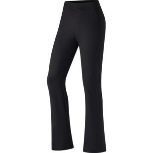 安踏自由裤丨超模裤收腹微喇裤女款冬季磨毛修身运动裤162547309