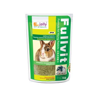 包邮 Jolly祖莉多维幼兔粮1kg 幼兔孕兔粮宠物兔饲料预防球虫