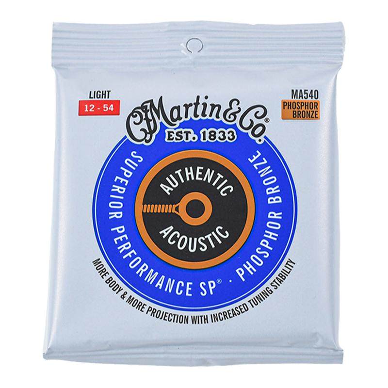 Martin马丁吉他专用琴弦MA540TMA540FX汤米同款民谣吉他弦012磷铜