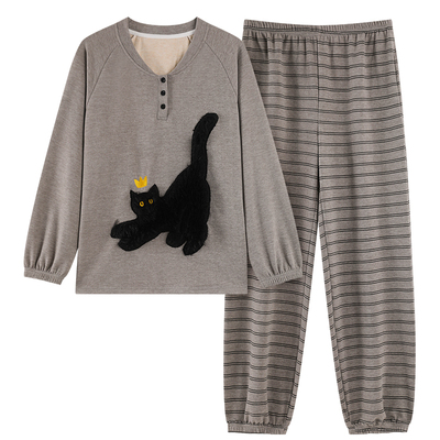 都市丽人德绒睡衣女款2025新款