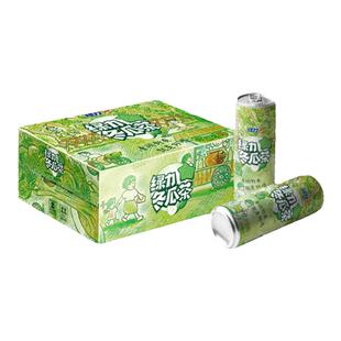 绿力冬瓜茶冬瓜汁饮料310ml*24罐装纤细罐整箱装国产饮品好喝