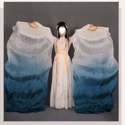 舞蹈扇子跳舞扇子长稠扇扇舞蹈古典舞兰古珏墨月长扇左手指沁加长