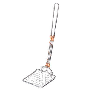 DEARYOU日本进口aizawa相泽工房金网汤豆腐捞勺复古和风小漏勺