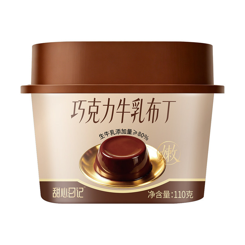 新希望双喜巧克力牛乳布丁110g