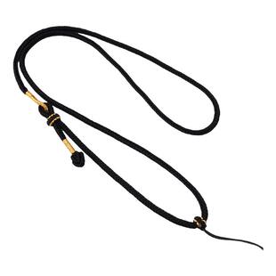 全手工精编唐卡挂绳 泰国佛牌链子黄金玉佛吊坠绳单挂侧双挂柔软