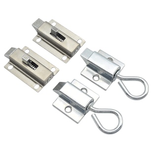 不锈钢伸缩弹簧按压锁弹簧撞击式门锁单向自动碰锁回弹插销反舌锁