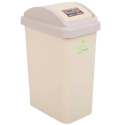 爱丽思iris家用摇盖塑料垃圾桶