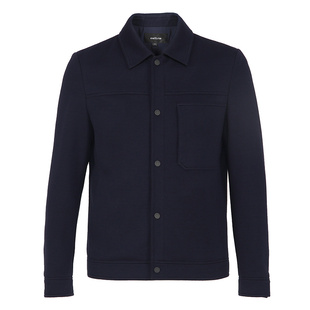 【行政夹克】CALLISTO卡利斯特秋季男士轻奢外套商务翻领弹力针织